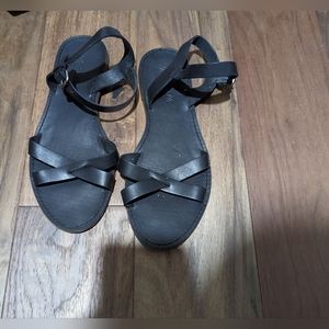 Madewell boardwalk crisscross sandal 7.5